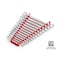 Tekton 14-Tool Combination Wrench Organizer Rack, Red OWP12214 - alternate 2